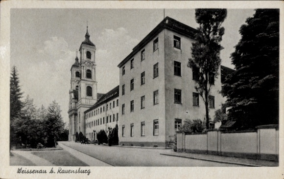 Ak Eschach Ravensburg in Oberschwaben, Kloster Weißenau