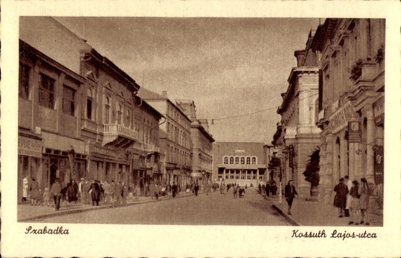 KP Szabadka Subotica Serbia, Kossuth Lajos-utca