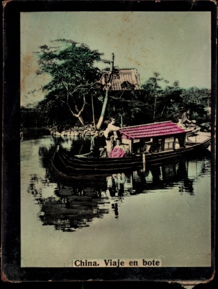 Chinese photo, Boat trip