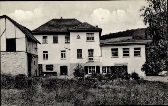 Postcard Stromberg in the Hunsrück, youth hostel