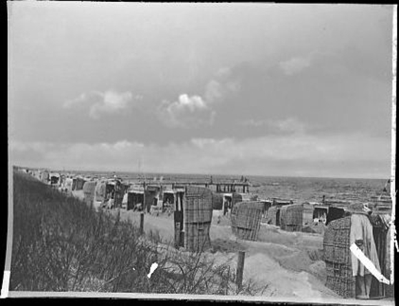 24 Negative Berg-Dievenow in Pommern, Promenade, Strand, Steg, Segelboot