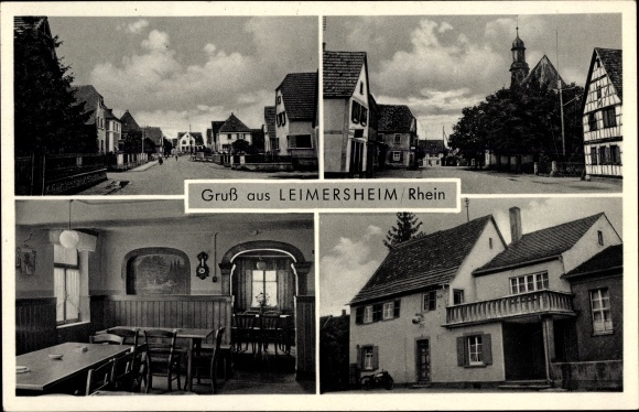 PC Leimersheim in the Palatinate, Inn zum Lamm, street parts