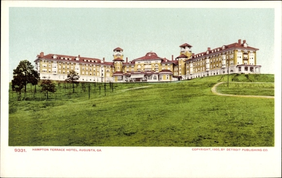 Ak Augusta Georgia USA, Hampton Terrace Hotel