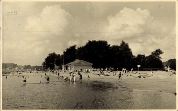Foto Ak Goslar am Harz, Strandbad