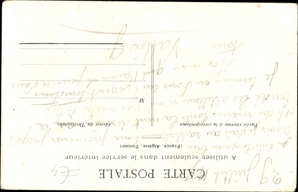 Kunstenaarskaart Lalauze, Alph., advertentie, Byrrh, Vin Tonique et Hygenique, strijdtoneel