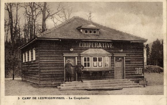 CPA Ludwigswinkel in the Palatinate, La Coopérative