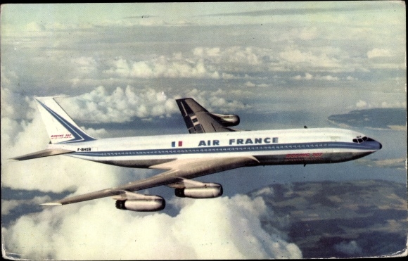 KP Francuski samolot pasażerski, Boeing 707 Intercontinental, Air France