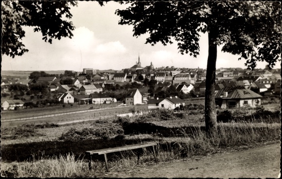 Ansichtkaart Bitburg in de Eifel, panorama