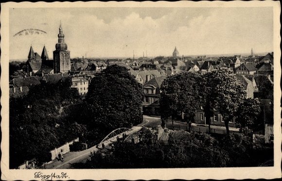 PC Lippstadt in Westphalia, view of the town