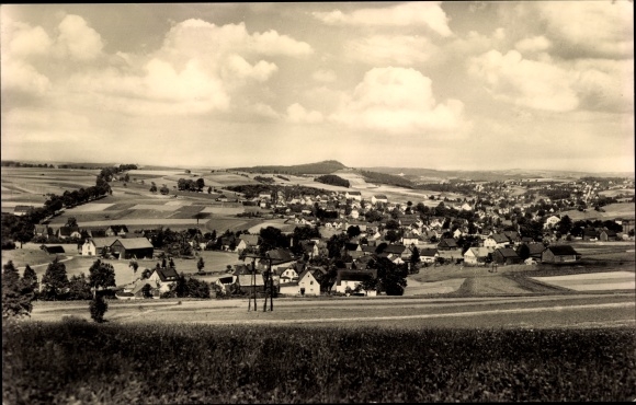PC Zschorlau in the Ore Mountains, Panorama