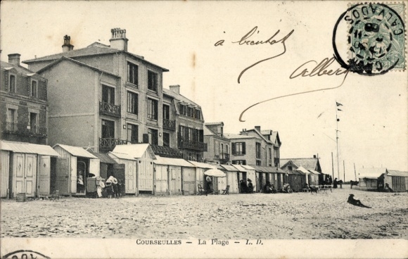 CPA Courseulles-sur-Mer Calvados, Plage
