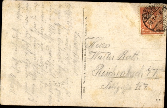 Postcard Kirchberg in Sachsen, Borberganlagen