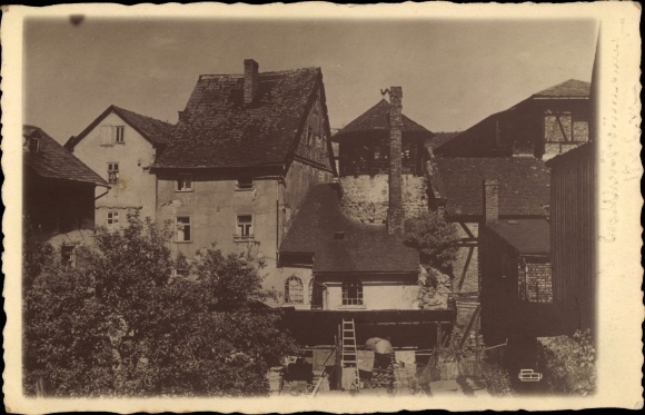 Photo PC Herborn in Hesse, town view, residential buildings