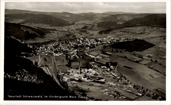 Ak Neustadt im Schwarzwald, Luftaufnahme