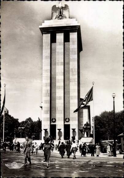 Ak Paris, Weltausstellung 1937, Pavillon de l'Allemagne