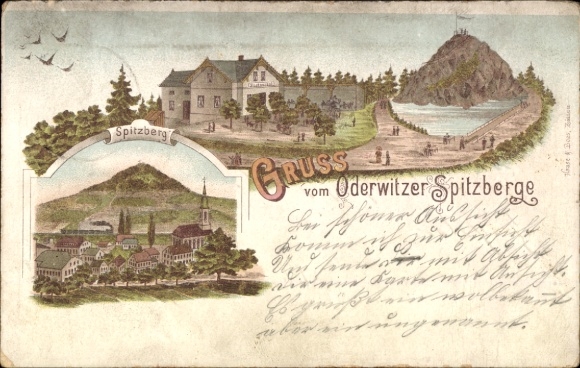 litho Oderwitz in Oberlausitz, Spitzberg, herberg