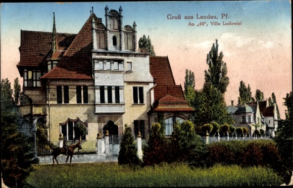 PC Landau in der Pfalz, An 44, Villa Ludowici
