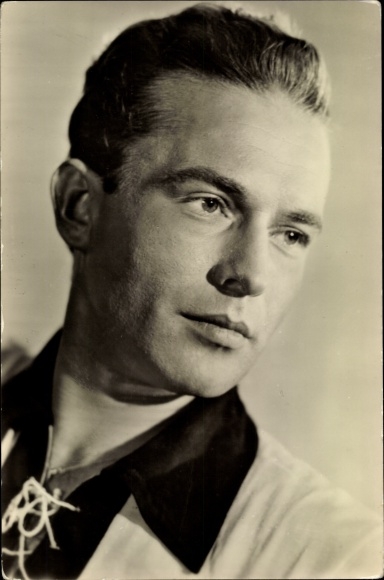 Ak Schauspieler Horst Naumann, Portrait, Defa Film, Carola Lamberti