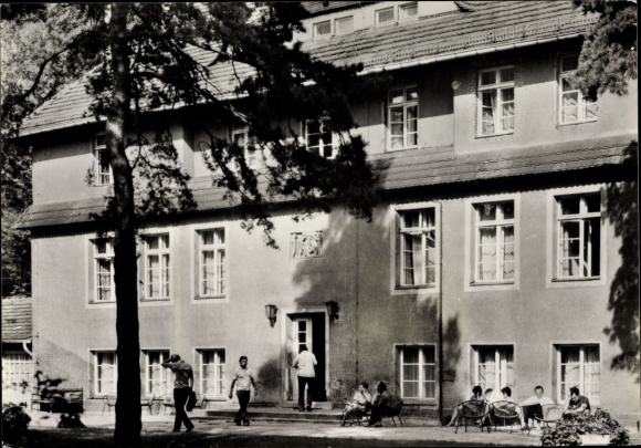 Postcard Struveshof Ludwigsfelde in Brandenburg, central institute for further education