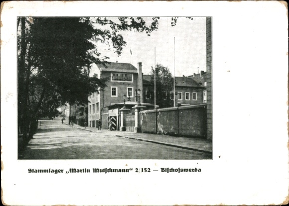 Ak Bischofswerda, RAD Stammlager Martin Mutschmann 2/152