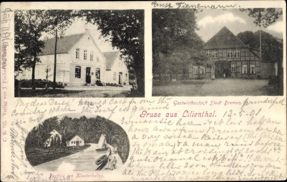 KP Lilienthal Dolna Saksonia, zajazd Stadt Bremen, działka w Klosterholze