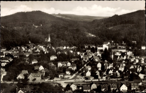Ak Jugenheim an der Bergstraße Hessen, Gesamtansicht