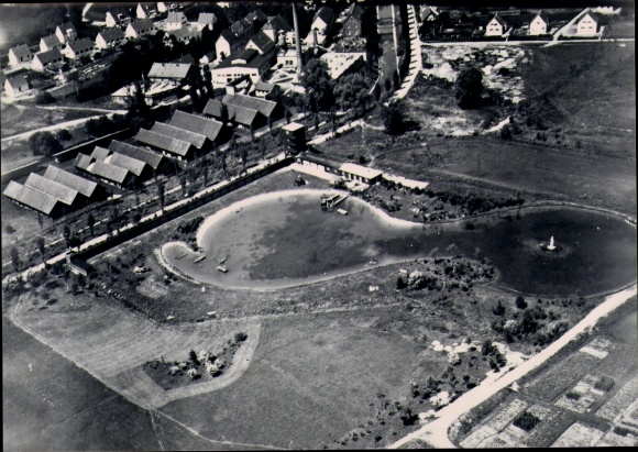 Photo Laupheim in Upper Swabia, aerial photograph