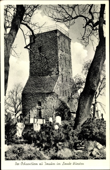 PC Imsum Langen Geestland Lower Saxony, ox tower