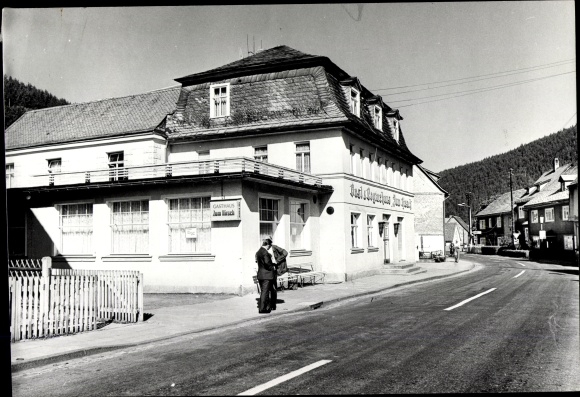 zdjęcie Unterweißbach Turyngia, pensjonat i pensjonat Zum Hirsch