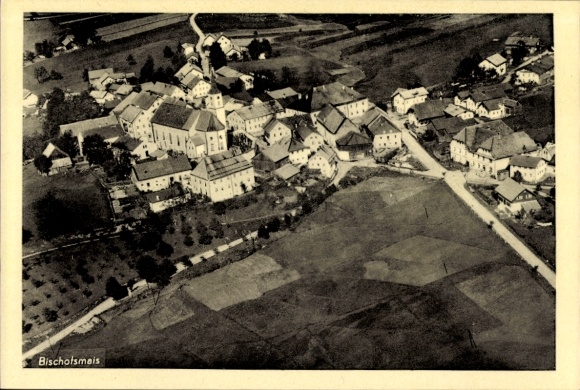 Ak Bischofsmais in Niederbayern, Fliegeraufnahme