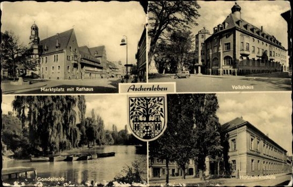 4 old PCs Aschersleben in Salzlandkreis, various views
