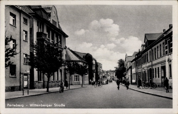 Postcard Perleberg in der Prignitz, Wittenberger Straße