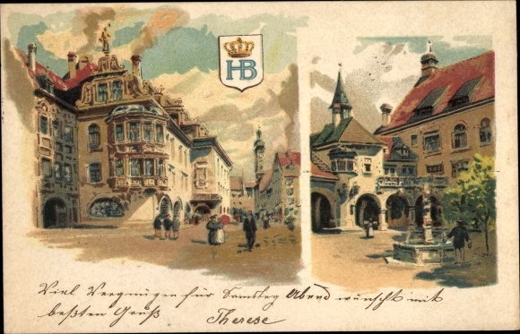 lito Monachium, Hofbräuhaus