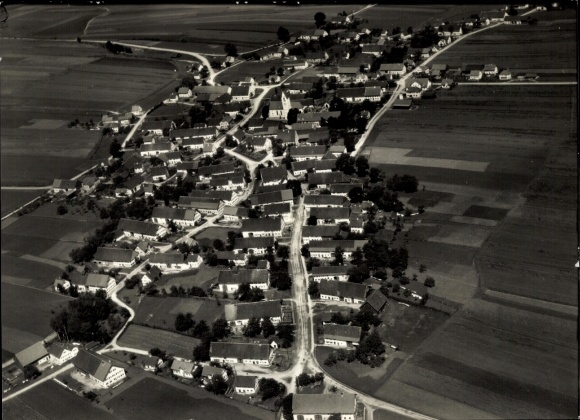 Photo Breitenbrunn Swabia Unterallgäu, aerial photograph