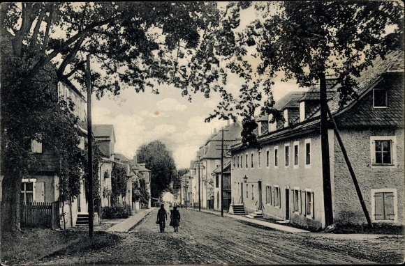 Ak Ebersdorf in Thüringen, hoofdstraat