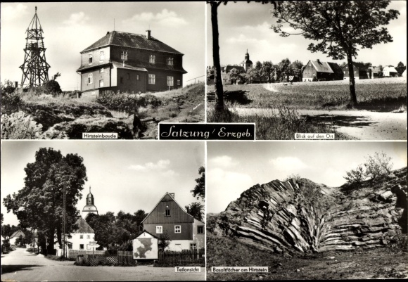 Ak Satzung Marienberg im Erzgebirge, Hirtstein, Hirtsteinbaude