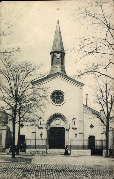 Ak Paris XIII, kerk, buitenaanzicht