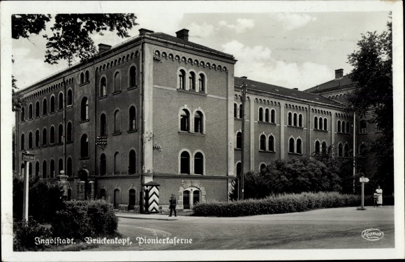 PC Kraiburg am Inn Upper Bavaria, bridgehead, pioneer barracks