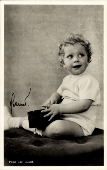 foto Prins Carl Gustaf van Zweden, portret