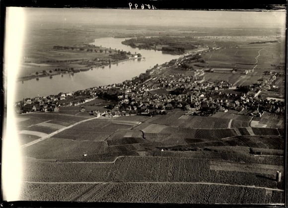 Photo Nierstein am Rhein, aerial photograph