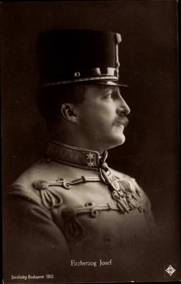 Ak Erzherzog Josef August von Österreich in Husarenuniform
