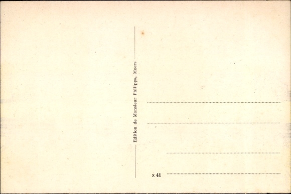 Postcard Moers on the Lower Rhine, Rheinpreußen mine, railway tracks, chimneys