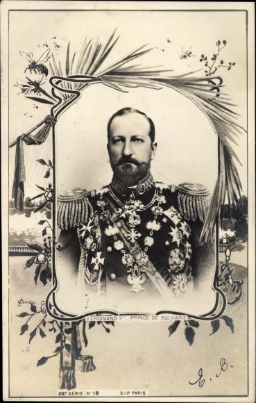 Passepartout PC Ferdinand I., Prince of Bulgaria