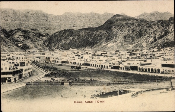 KP Aden Jemen, obóz