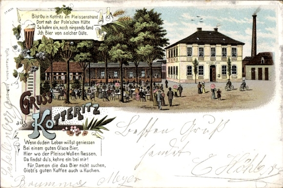 Chromo-Litho Kotteritz Nobitz in Thuringia, Brewery