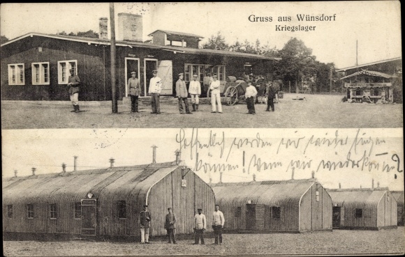 PC Wünsdorf Zossen in Brandenburg, lot in the war camp