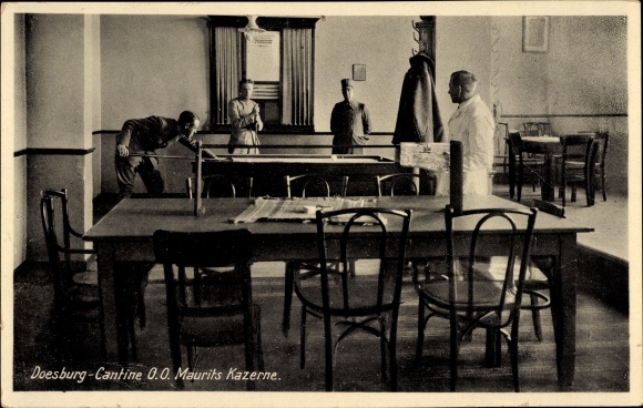 PC Doesburg Gelderland, Maurits barracks, canteen