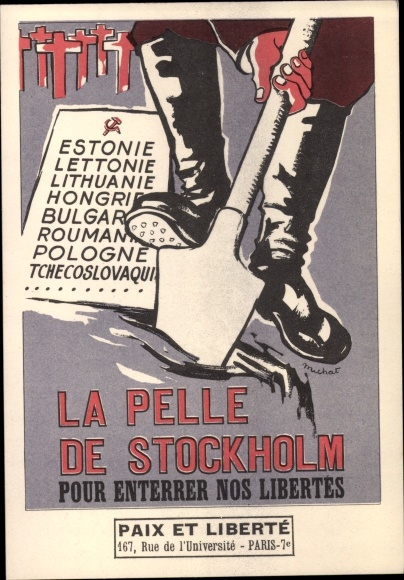 Ak La Pelle de Stockholm, Contre l'armement nucléaire, anti Sovjet-Unie, anti kernwapens