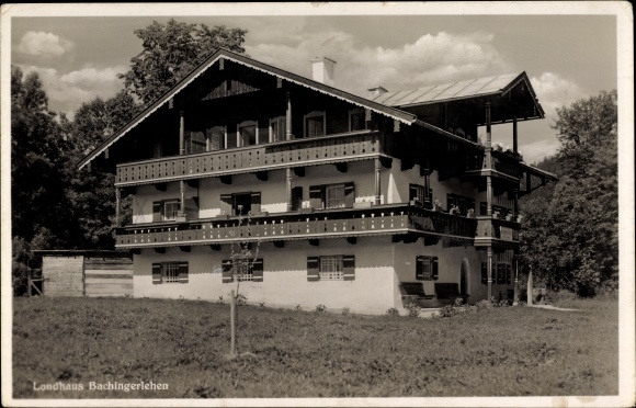 PC Strub Bischofswiesen Oberbayern, Landhaus Bachingerlehen, owner Josef Pfnür