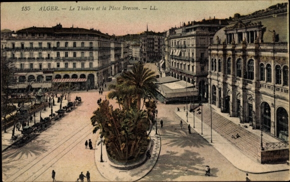 18 old PCs Algeria, various views of Oran, Algiers, Blida, Colomb Bechar, Lalla Maghrnia, Bone